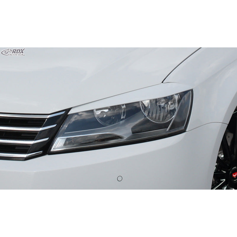RDX Racedesign, ajovalojen kulmasuojat, sopii Volkswagen Passat 3C Facelift 2011-2014 (ABS)