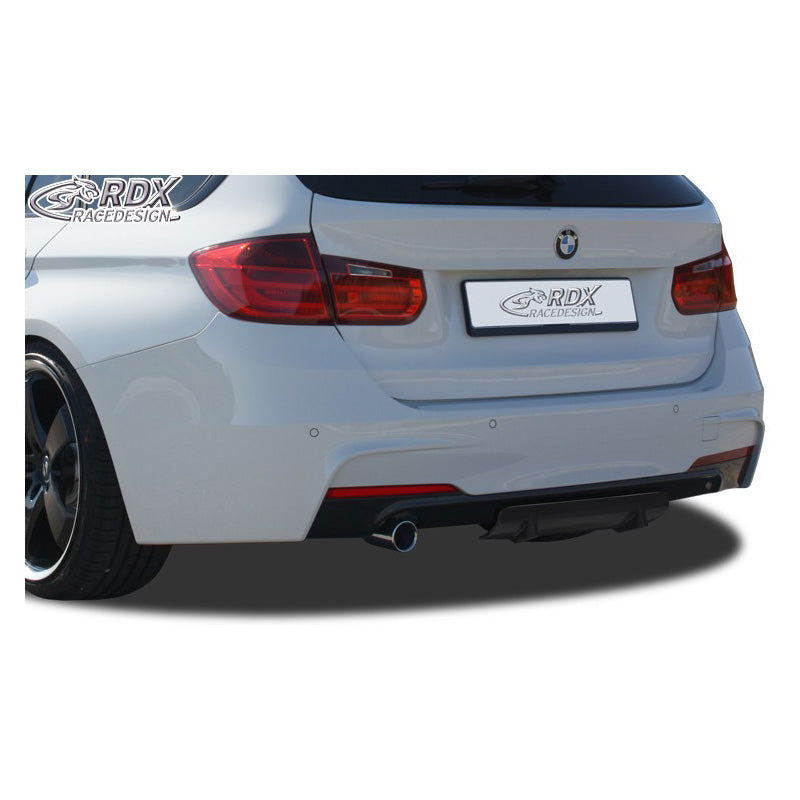RDX Racedesign, Takahelman lipa 'Diffusor U-Diff', sopii BMW 3-Series F30/F31 2012-2018 incl. M-Technic (PU)