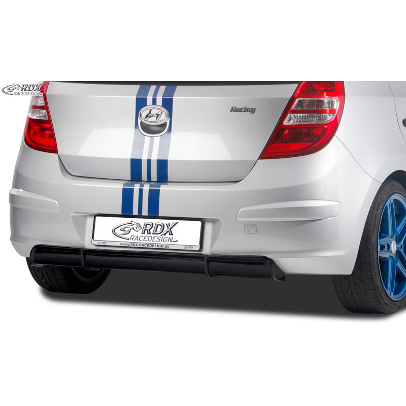 RDX Racedesign, takapuskurin helma ”diffuusori”, sopii Hyundai i30 (FD/FDH) 2007-2010 (ABS kiiltävän musta)