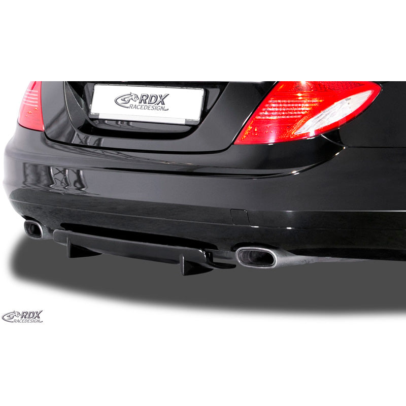 RDX Racedesign, takapuskurin helma 'Diffusor U-Diff', sopii Mercedes S-Class Coupe C216 2006-2013 (PU)