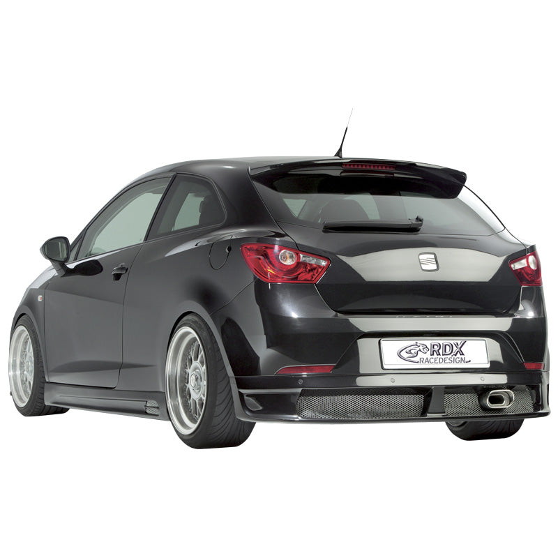 RDX Racedesign, takapuskurin helma, sopii Seat Ibiza 6J SC 3-ovinen 2008-2012 ilman FR/Cupraa (PU)