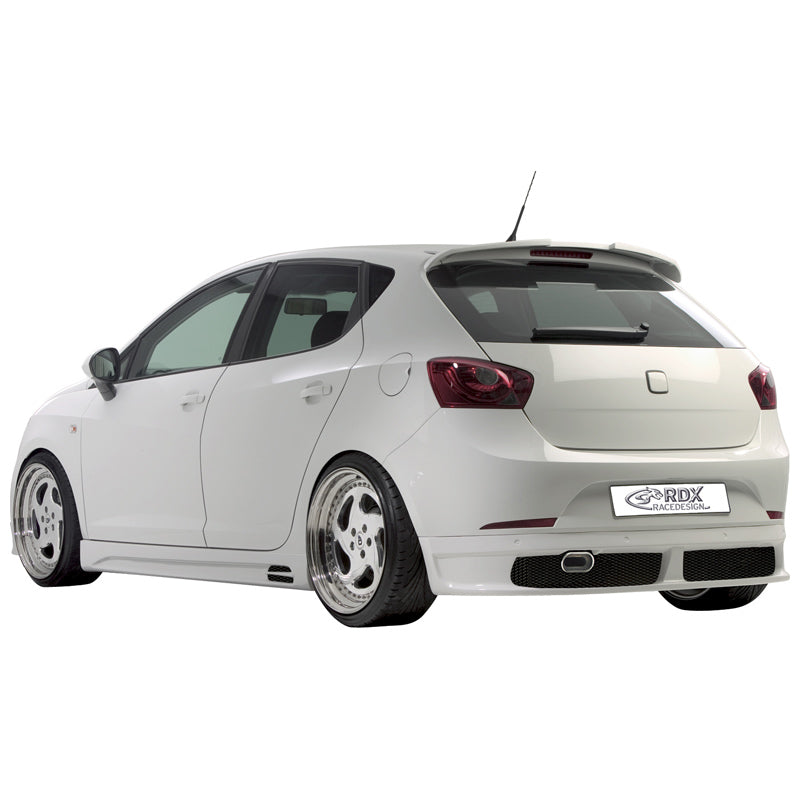 RDX Racedesign, takapuskurin helma, sopii Seat Ibiza 6J 5-ovinen 2008- ilman FR/Cupraa (PU)