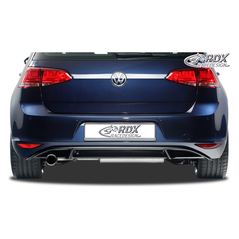 RDX Racedesign, takapuskurin helma 'Diffusor', sopii Volkswagen Golf VII HB 3/5-ovisiin 2012- excl. GTi/GTD (PUR)