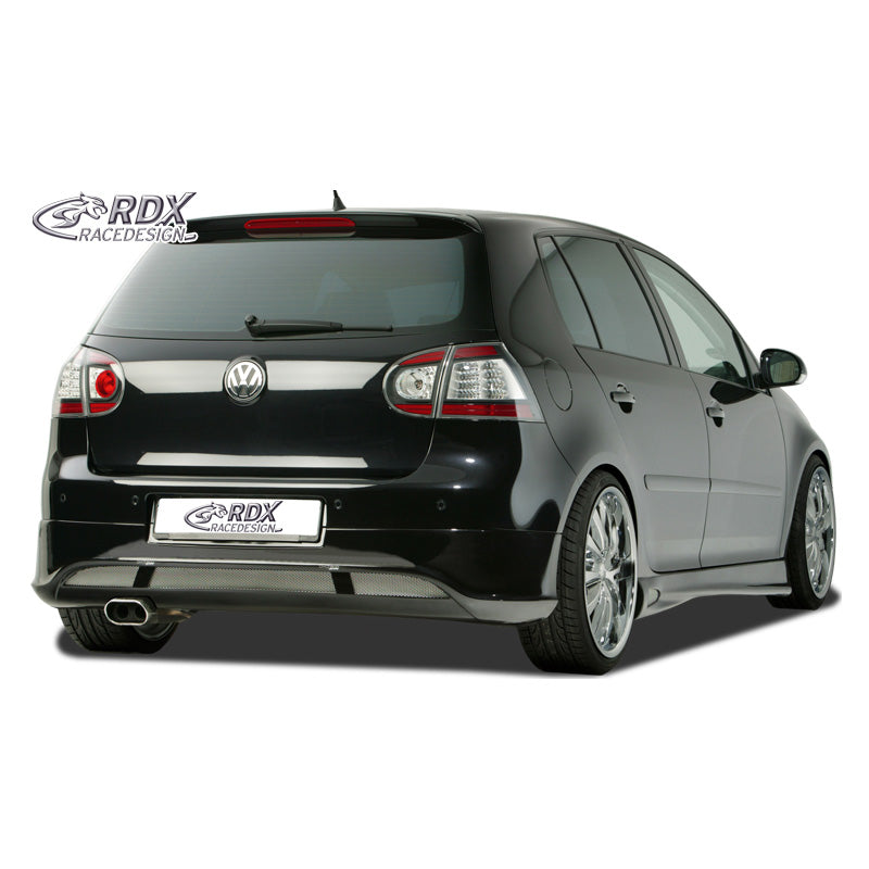 RDX Racedesign, takapuskurin helma, sopii Volkswagen Golf V HB 3/5-ovinen 2003-2008 'V2' (ABS)