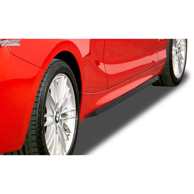 RDX Racedesign, sivuhelmat 'Slim', sopii BMW 2-Series F22/F23 Coupe/Cabrio 2013- incl. M-Sport (ABS kiiltävän musta)