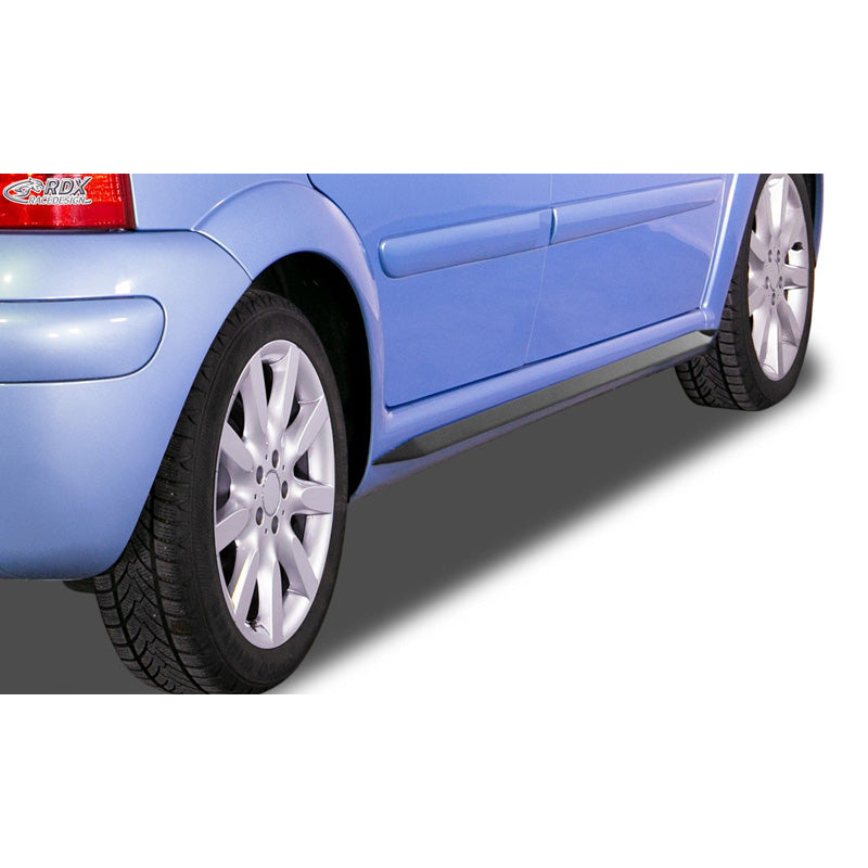 RDX Racedesign, sivuhelmat, sopii Citroen C3 2002-2009 'Slim' (ABS)