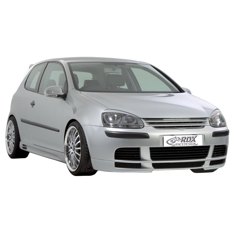 RDX Racedesign, sivuhelmat, sopii Volkswagen Golf V/VI/Jetta + Seat Leon 1P 2005- 'GT-Race' (ABS)