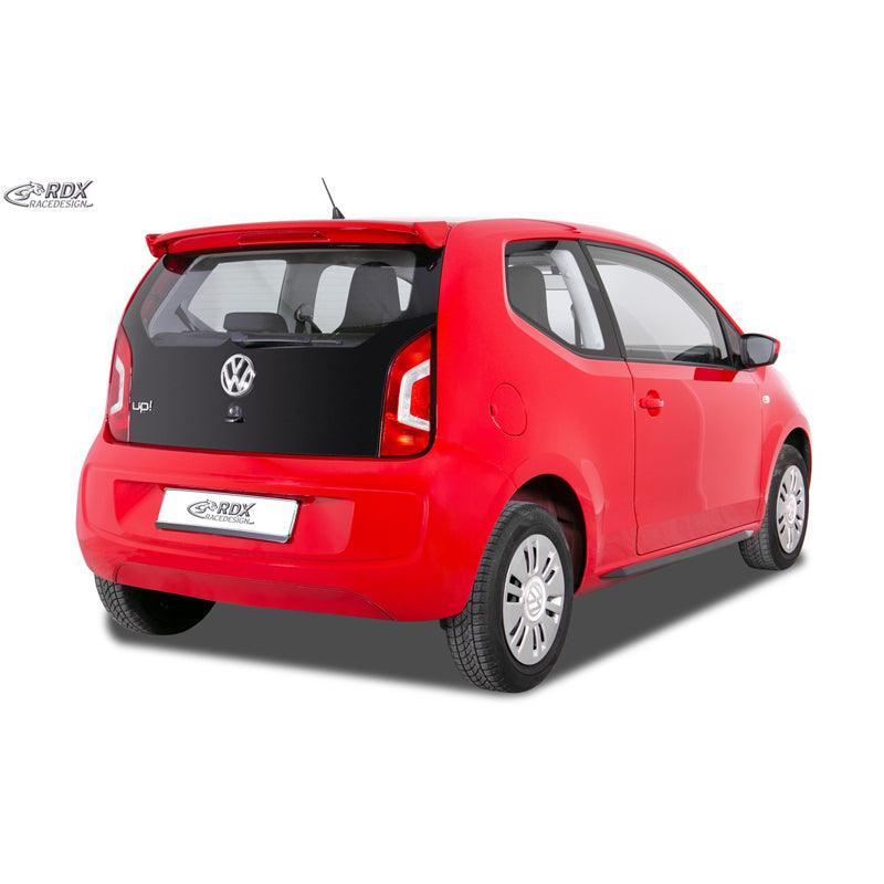 RDX Racedesign, sivuhelmat 'Slim', sopii Volkswagen Up/Skoda Citigo/Seat Mii 2011- (ABS kiiltävänmusta)