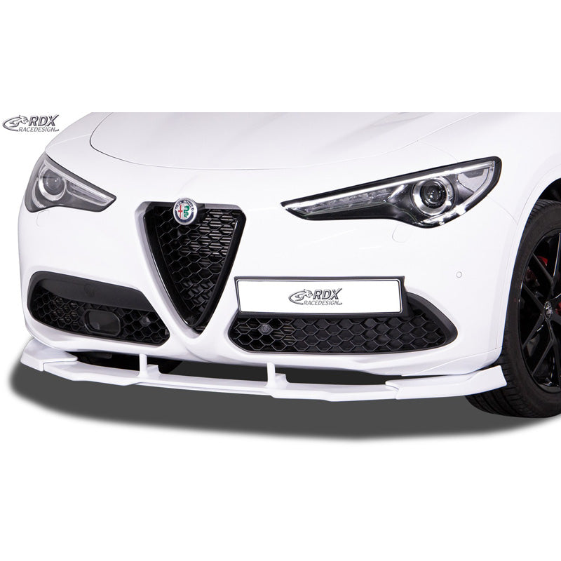 RDX Racedesign, etuspoileri Vario-X, sopii Alfa Romeo Stelvio (949) 2016- (PU)