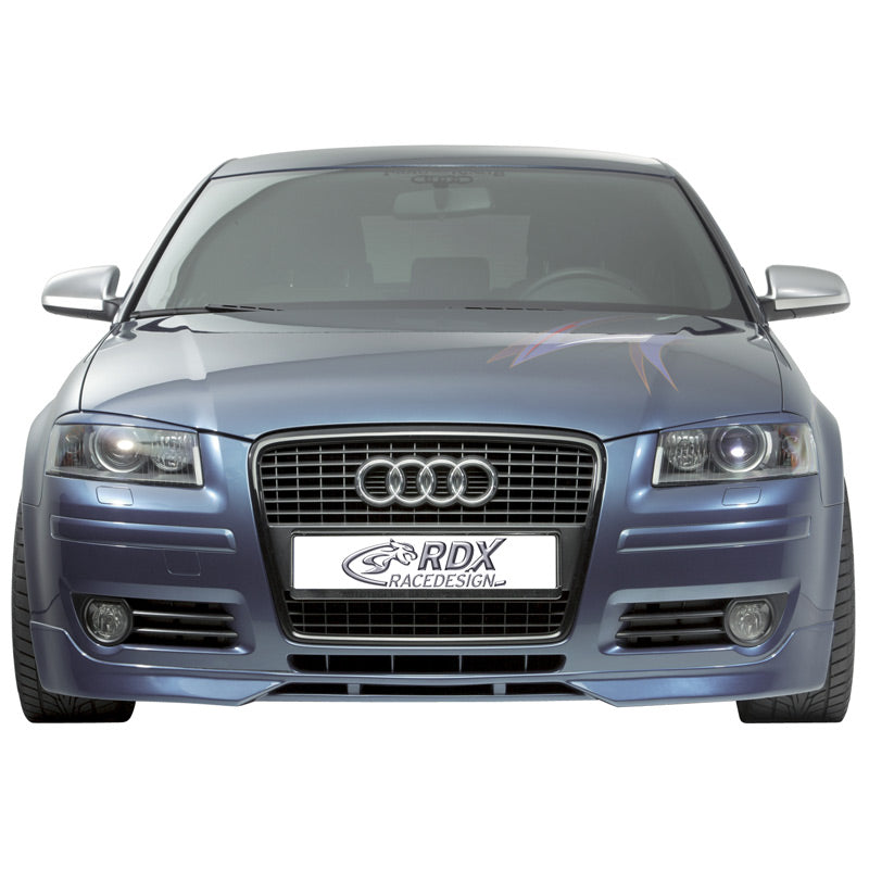 RDX Racedesign, etuspoileri, sopii Audi A3 8P Sportback 04-/3-ovinen 2005- (PU)