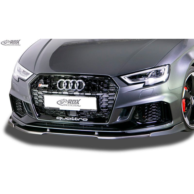 RDX Racedesign, etuspoileri Vario-X, sopii Audi RS3 (8V) 2017- (PU)
