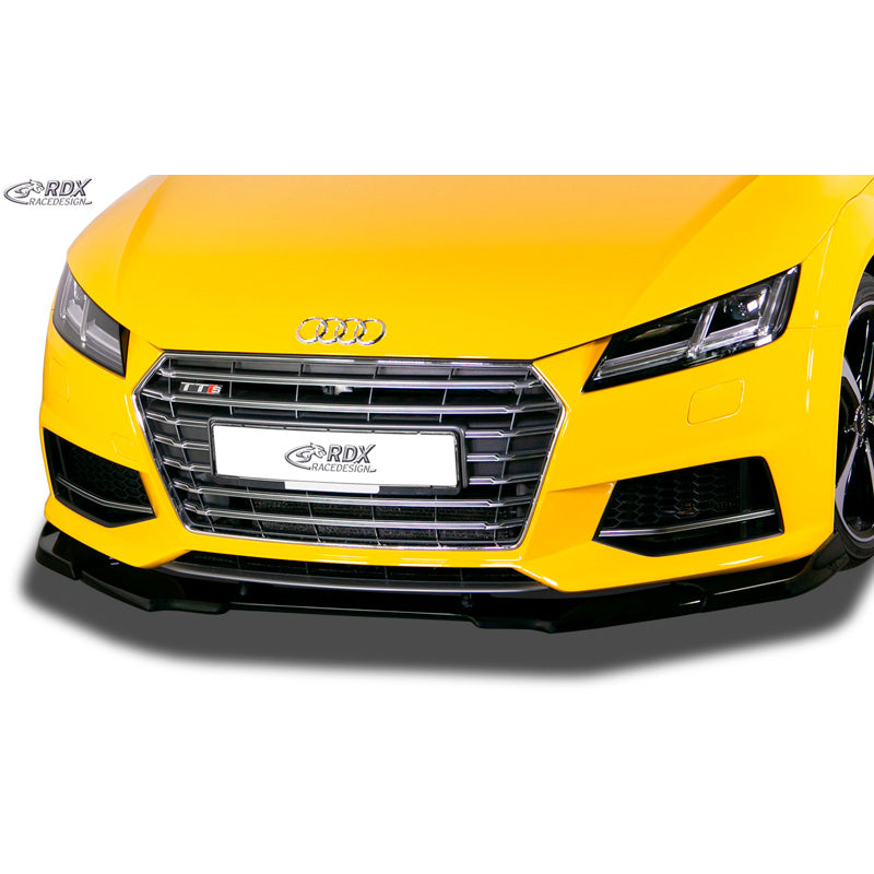 RDX Racedesign, etuspoileri Vario-X, sopii Audi TTS (FV) 2014-2018 (PU)