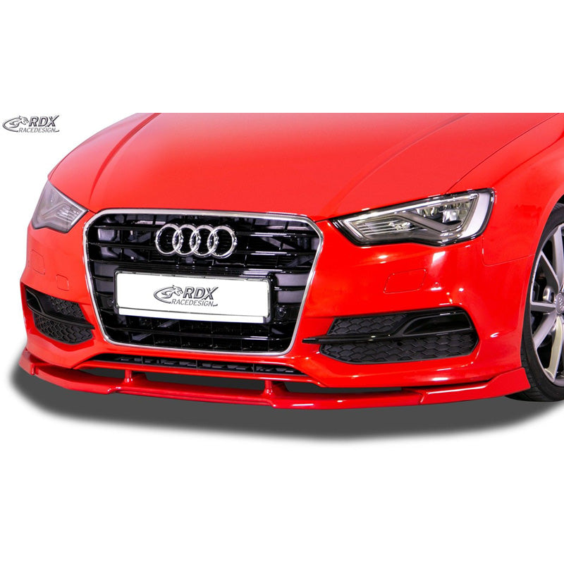RDX Racedesign, etuspoileri Vario-X, sopii Audi A3 (8V) Cabrio S-Line / S3 Cabrio 2013-2016 (PU)