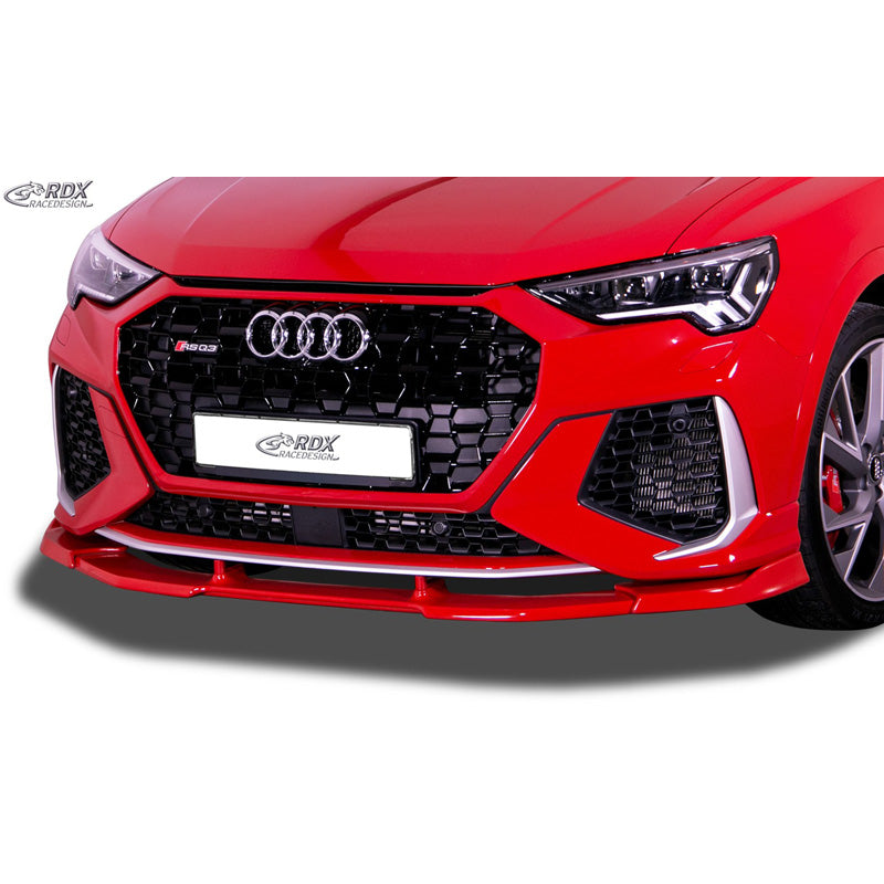 RDX Racedesign, etuspoileri Vario-X, sopii Audi RS Q3 (F3) 2019- (PU)