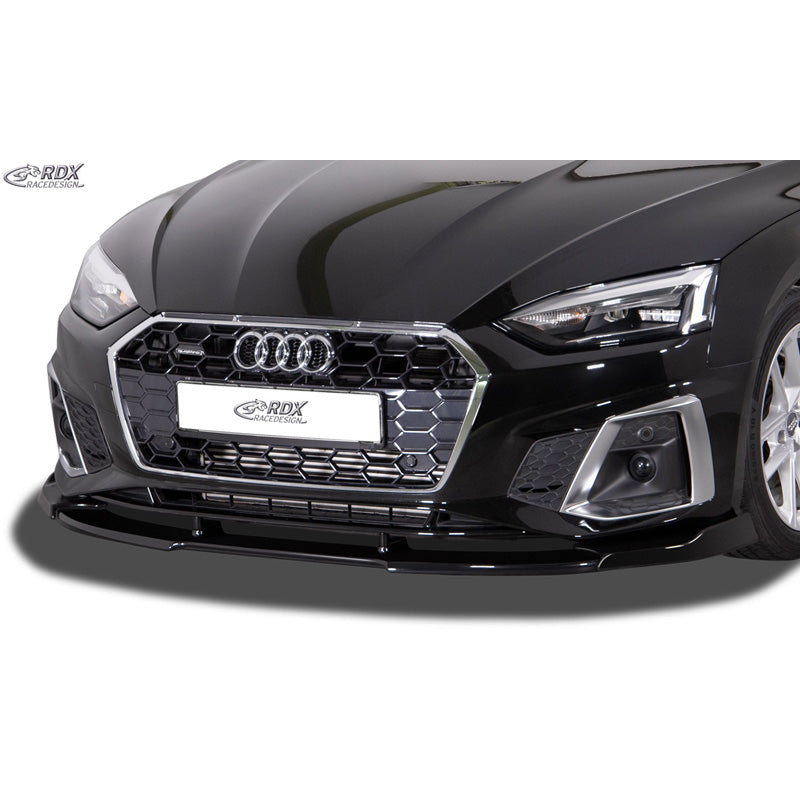 RDX Racedesign, etuspoileri Vario-X, sopii Audi A5 S-Line & S5 Coupé/Cabrio/Sportback Facelift 2020- (PU)