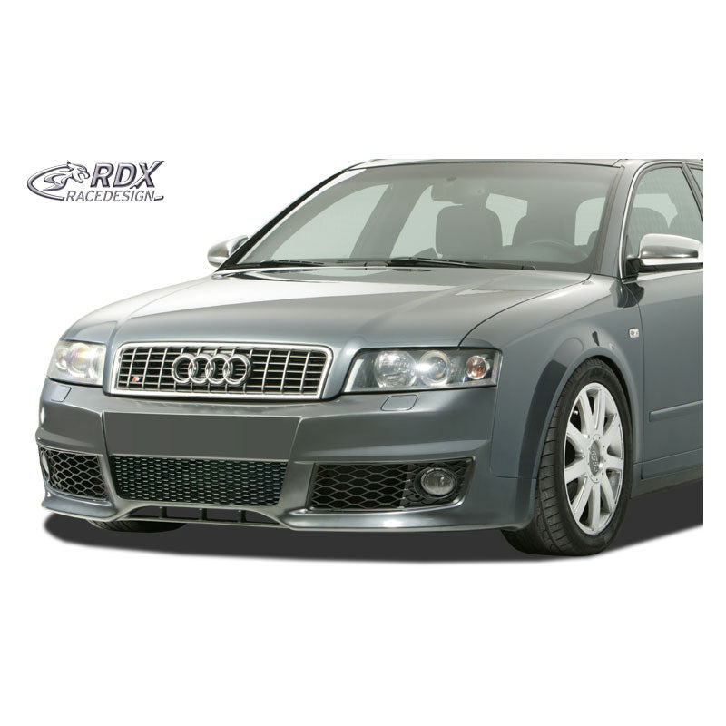 RDX Racedesign, etupuskuri, sopii Audi A4 B6/8E 2001-2004 'S-Edition' (PU)