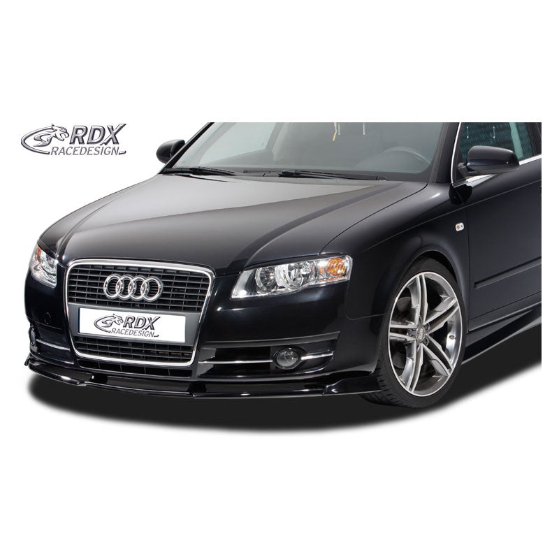 RDX Racedesign, etuspoileri Vario-X, sopii Audi A4 8E/B7 2005-2008 (PU)