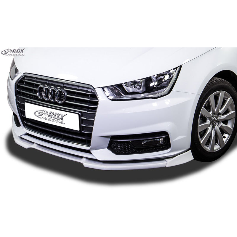 RDX Racedesign, etuspoileri Vario-X, sopii Audi A1 3/5-ovinen 2015- ilman S-Linea (PU)
