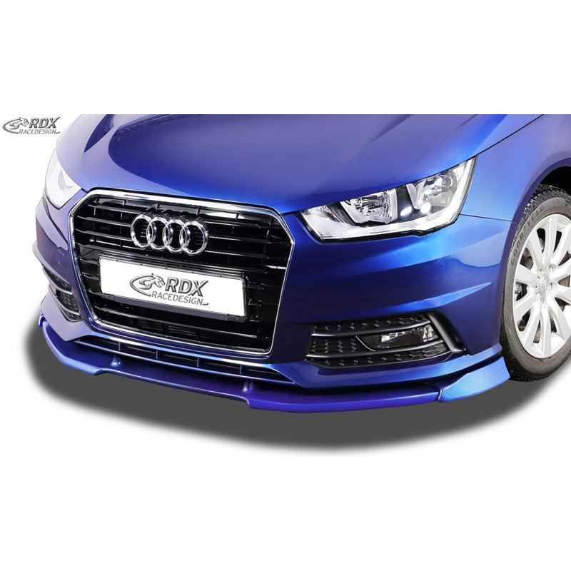 RDX Racedesign, etuspoileri Vario-X, sopii Audi A1 3/5-ovinen S-Line 2015- (PU)