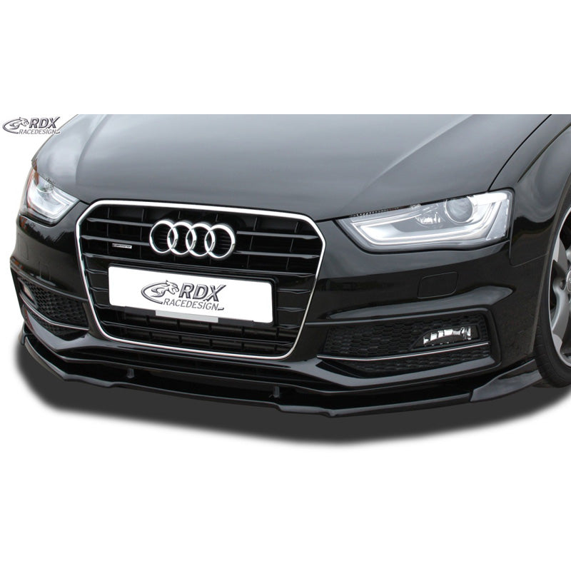 RDX Racedesign, etuspoileri Vario-X, sopii Audi A4 B8 S4/S-Line Facelift 2012-2015 (PU)