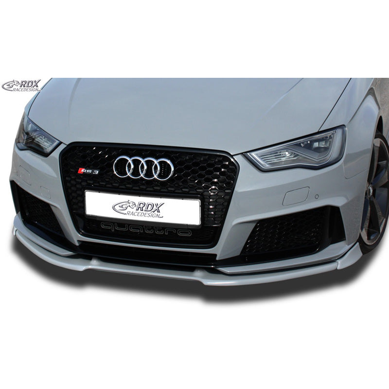 RDX Racedesign, etuspoileri Vario-X, sopii Audi RS3 8V 2015- (PU)