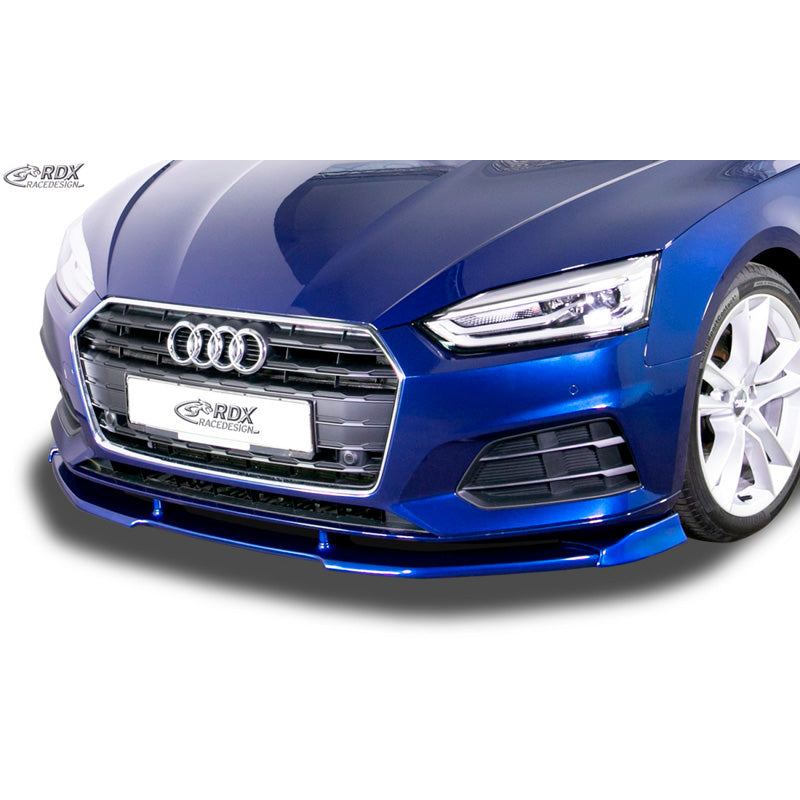 RDX Racedesign, Etuspoileri Vario-X, sopii Audi A5 (F5) Coupe/Cabrio/Sportback 2016- (PU)