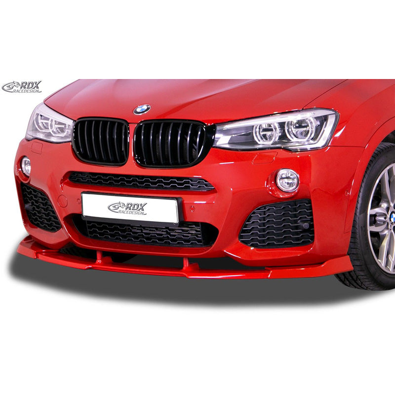 RDX Racedesign, Etuspoileri Vario-X, sopii BMW X3 F25 M-Sport & M-Technic 2014-2017 (PU)