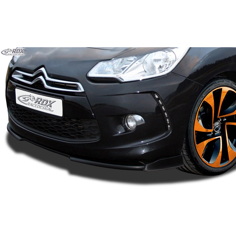 RDX Racedesign, etuhelmaspoileri Vario-X, sopii Citroën DS3 2009-2016 (PU)