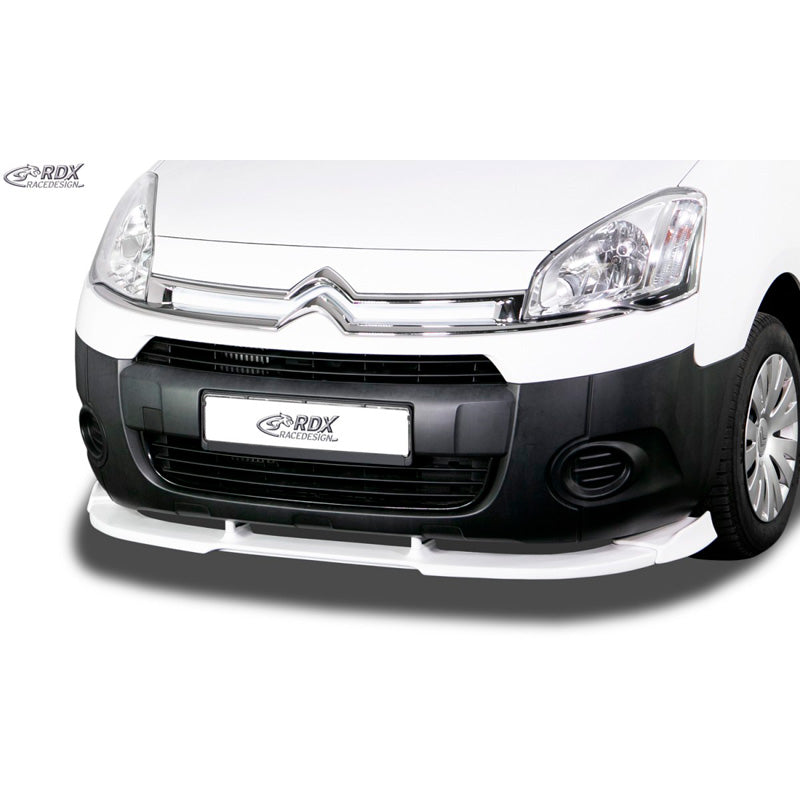 RDX Racedesign, etuspoileri Vario-X, sopii Citroën Berlingo & Peugeot Partner 2008-2015 (PU)