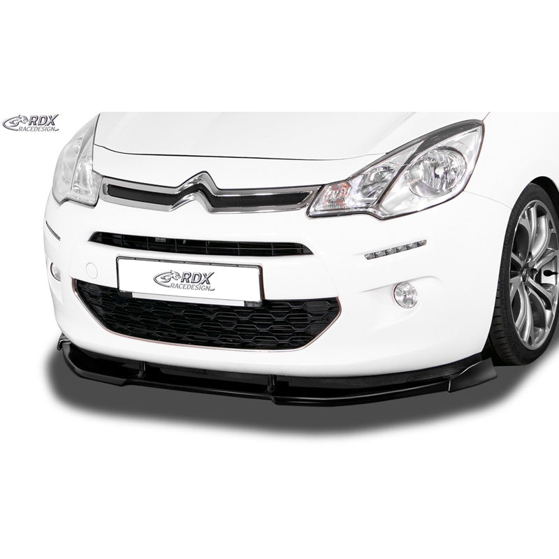 RDX Racedesign, etuhelmaspoileri Vario-X, sopii Citroën C3 2013-2016 (PU)