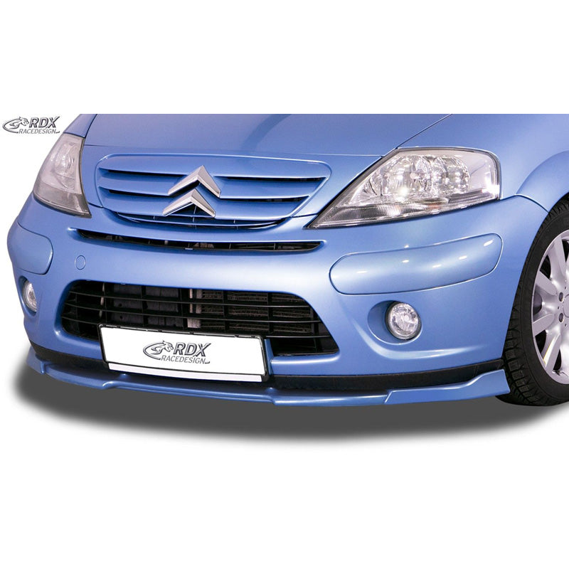 RDX Racedesign, etuhelmaspoileri Vario-X, sopii Citroën C3 facelift 2005-2009 (PU)
