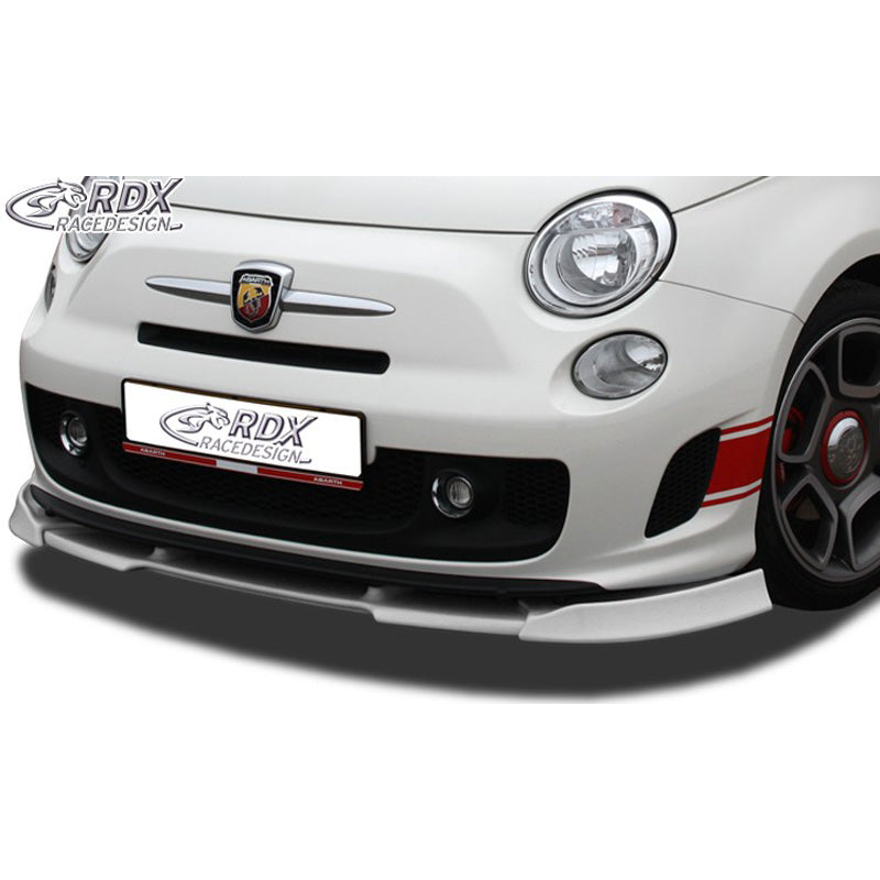 RDX RaceDesign, frontspoiler Vario-X, passar Fiat 500 Abarth (PU)