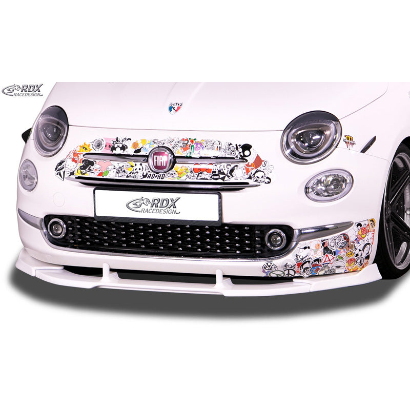 RDX Racedesign, etuspoileri Vario-X, sopii Fiat 500 FL 2016- (PU)