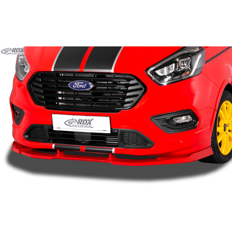 RDX Racedesign, etuspoileri Vario-X, sopii Ford Transit Custom & Tourneo Custom ST-Line 2018- (PU)