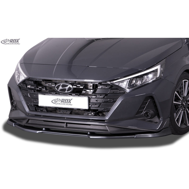 RDX Racedesign Frontspoiler Vario-X passar till Hyundai i20 N-Line / N / N Performance (BC3) 2020-2024 (PU)