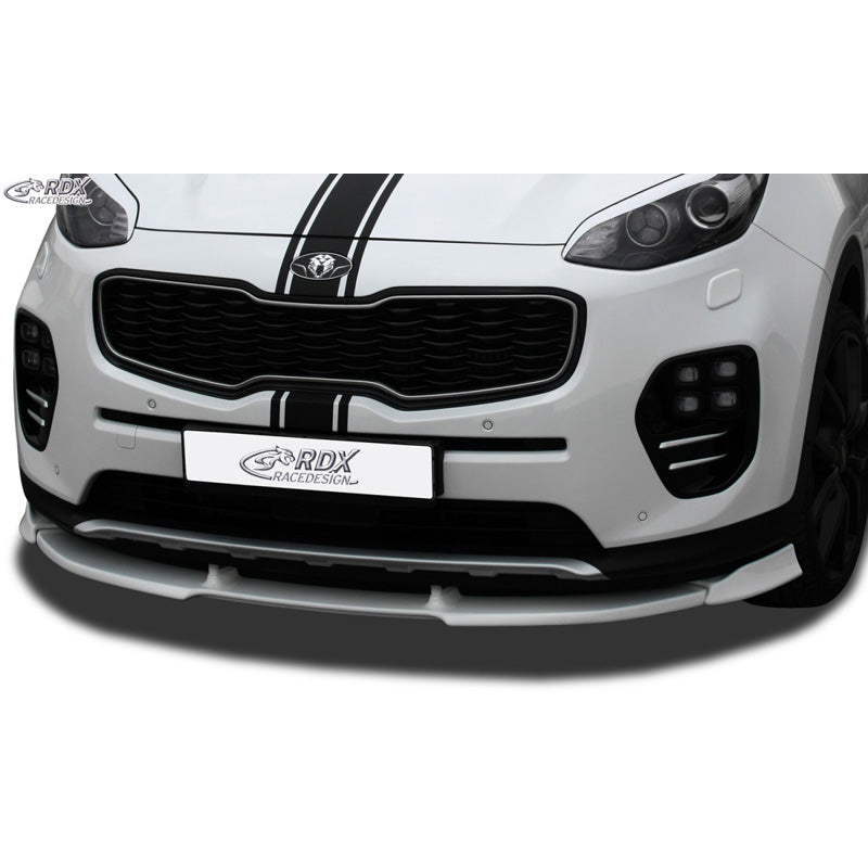 RDX Racedesign, frontspoiler Vario-X, passar till Kia Sportage (QL) 2016-2018 (PU)