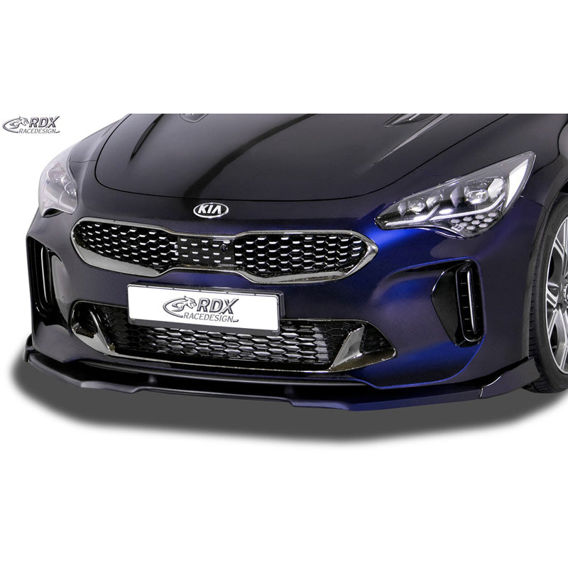 RDX Racedesign, etuspoileri Vario-X, sopii Kia Stinger (CK) 2018- (PU)