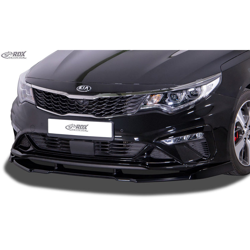 RDX Racedesign, etuspoileri Vario-X, sopii Kia Optima (JF) facelift 2018- sisältäen Sportswagon (PU)