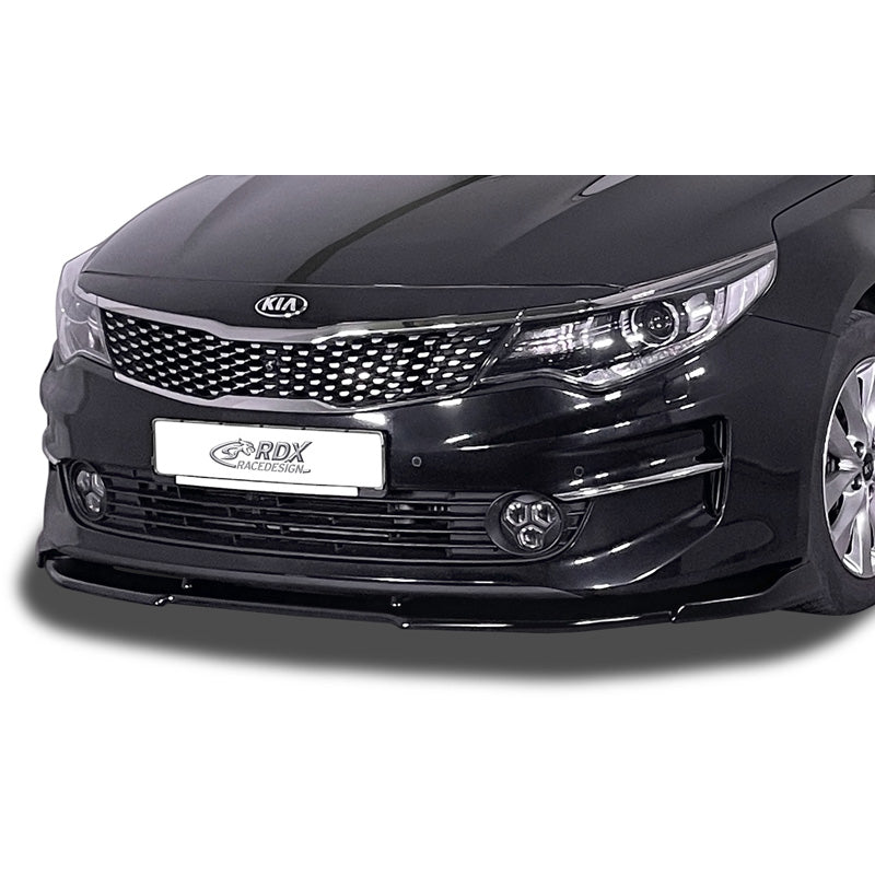 RDX Racedesign, etuspoileri Vario-X, sopii Kia Optima (JF) 2015-2018 (PU)