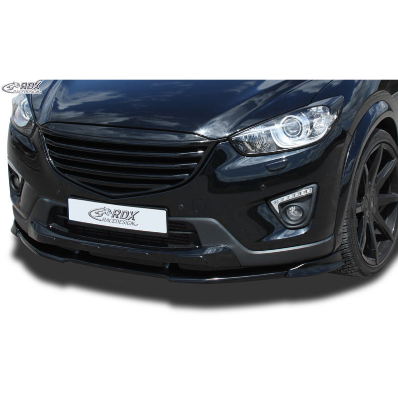 RDX Racedesign, etuspoileri Vario-X, sopii Mazda CX5 2012-2017 (Bottom protectionilla) (PU)