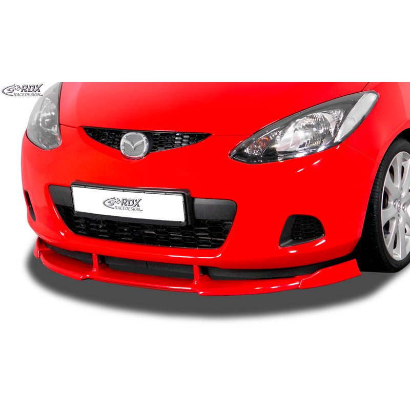 RDX Racedesign, etuspoileri Vario-X, sopii Mazda 2 (DE) 2007-2010 (PU)