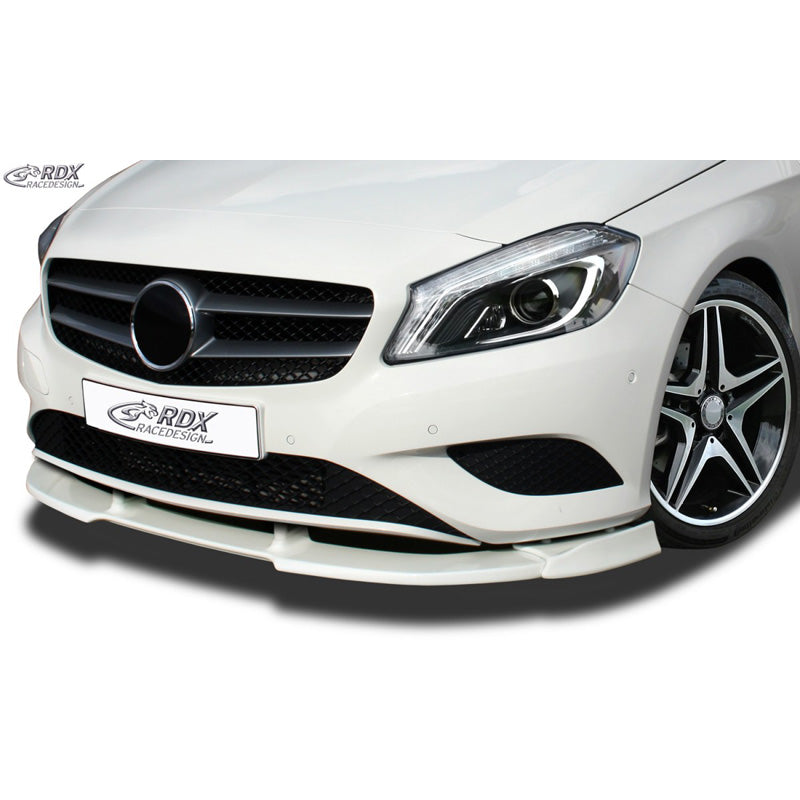 RDX Racedesign, etuspoileri Vario-X, sopii Mercedes A-Class W176 2012-2015 (PU)