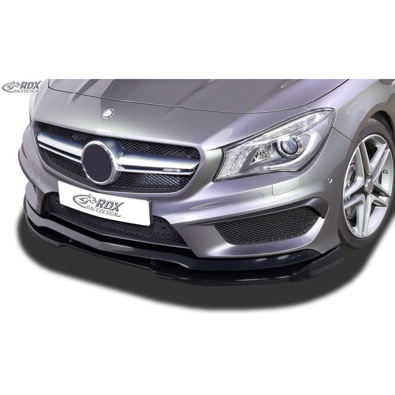 RDX Racedesign, Frontspoiler Vario-X, Passar till Mercedes CLA-Class C117 CLA45 AMG, Obehandlad PU