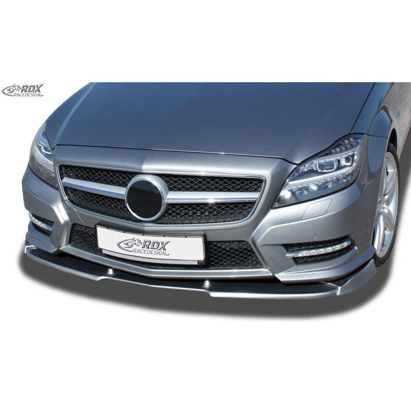 RDX Racedesign, etuspoileri Vario-X, sopii Mercedes CLS-Class C218 -2014 with AMG-Package (PU)