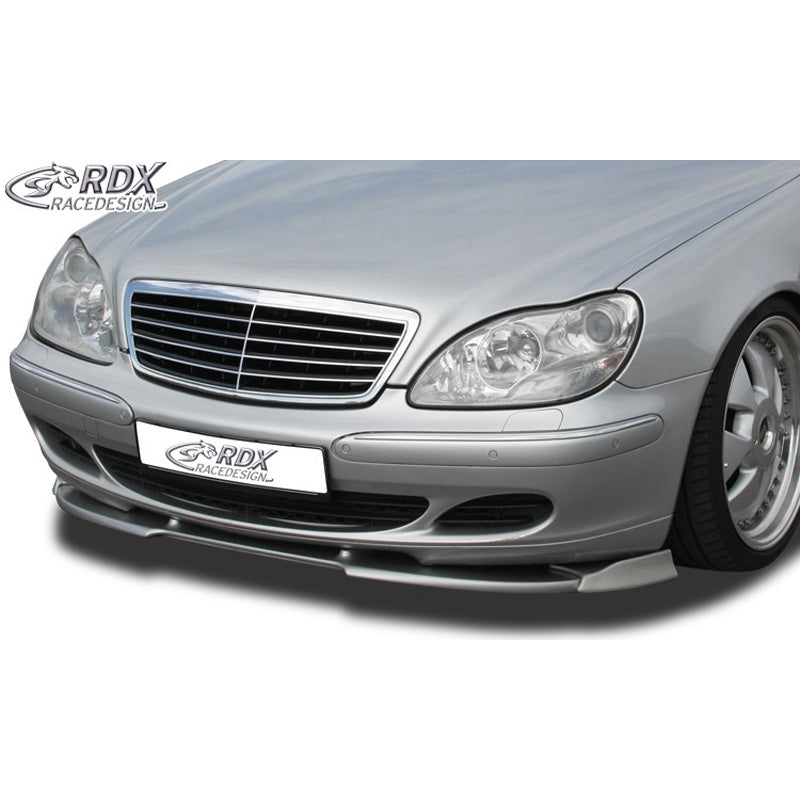 RDX Racedesign, etuspoileri Vario-X, sopii Mercedes S-Class W220 2002- (PU)