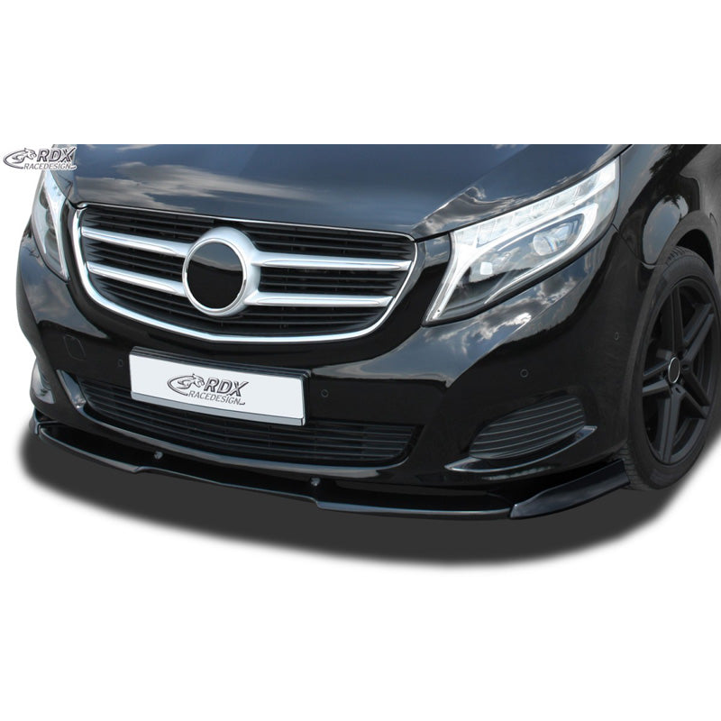 RDX Racedesign, etuspoileri Vario-X, sopii Mercedes V-Class W447 2014-2019 (PU)