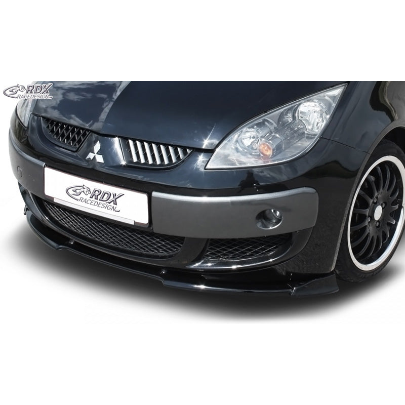 RDX Racedesign, etuspoileri Vario-X, sopii Mitsubishi Colt Z30 CZT -2008 & CZC -2009 (PU)