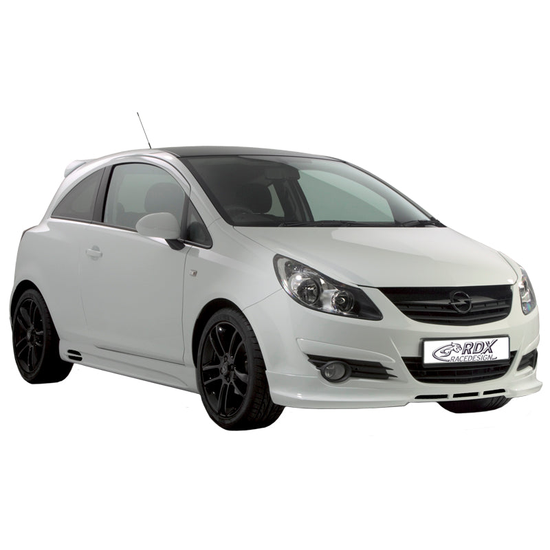 RDX Racedesign, etuspoileri, sopii Opel Corsa D 2006-2011 ei sisällä OPC:tä (PU)
