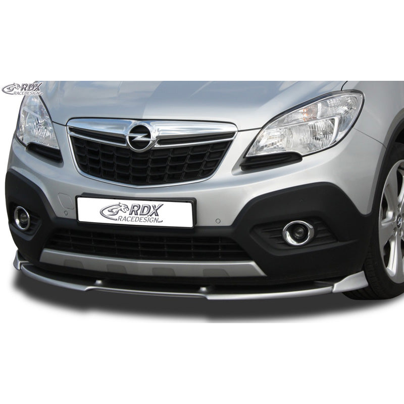 RDX Racedesign, Frontspoiler Vario-X, Passar till Opel Mokka 2012-, Obehandlad PU, 3-delad design