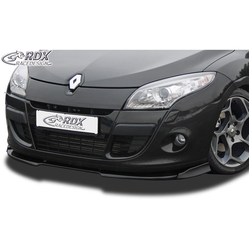 RDX Racedesign, etuspoileri Vario-X, sopii Renault Megane III coupé/avo/CC 2008-2012 (PU)